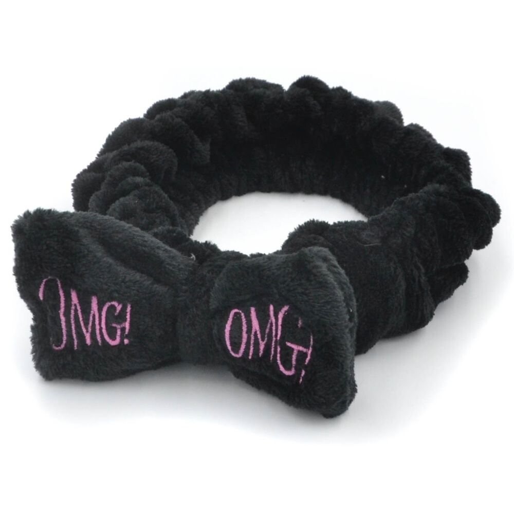 OMG черная косметическая повязка на голову Inna Marka
OMG черная косметическая повязка на голову Inna Marka