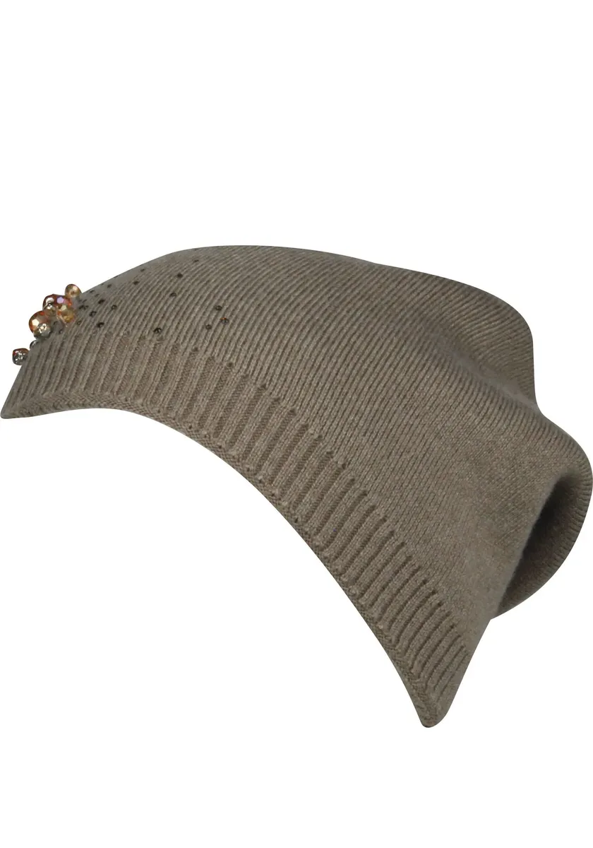 Вязаная шапка Capelli New York с драгоценными камнями, коричневый
Вязаная шапка Capelli New York с драгоценными камнями, коричневый