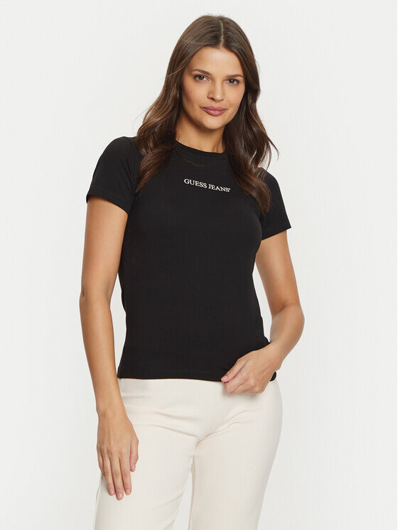 Футболка стандартного кроя Guess Jeans, черный
Футболка стандартного кроя Guess Jeans, черный
