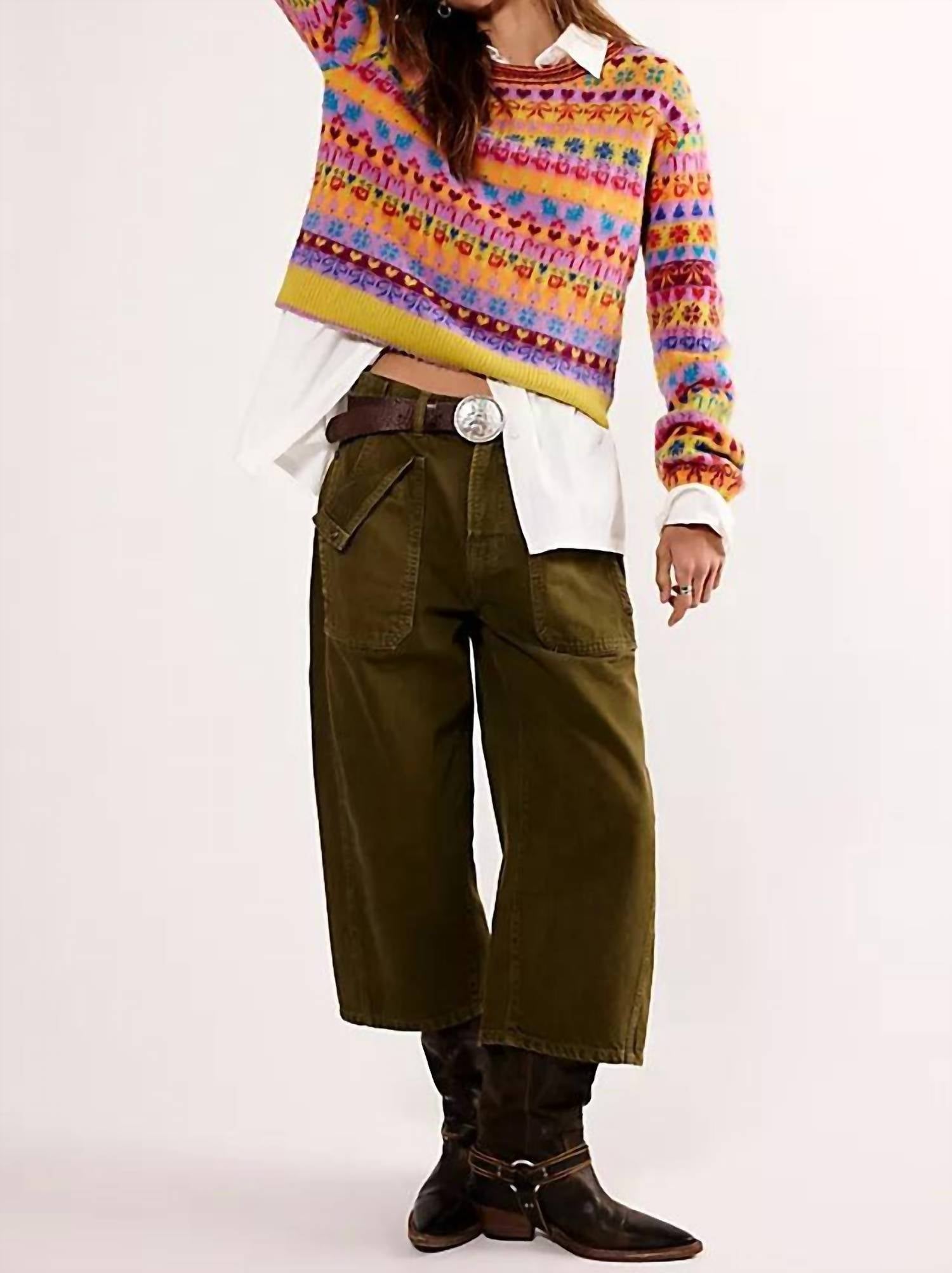 Любимые вещи свитер в мульти Free People, Multi
Любимые вещи свитер в мульти Free People, Multi