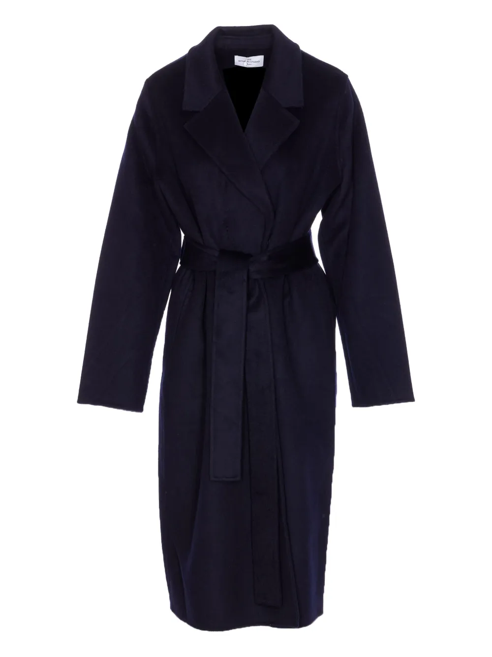 Двубортное пальто с поясом THE DYNAMIS STUDIO, синий
Двубортное пальто с поясом THE DYNAMIS STUDIO, синий