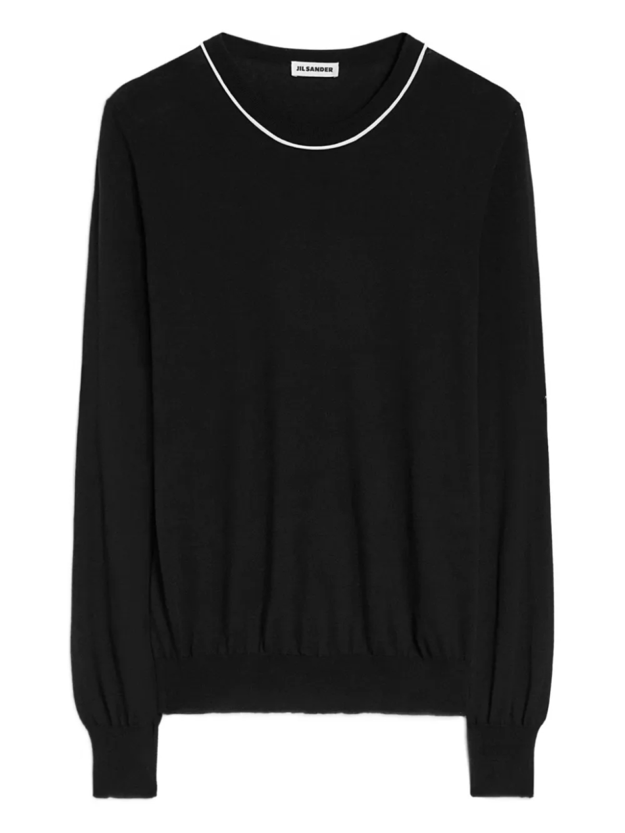 Jil Sander свитер с круглым вырезом, черный
Jil Sander свитер с круглым вырезом, черный