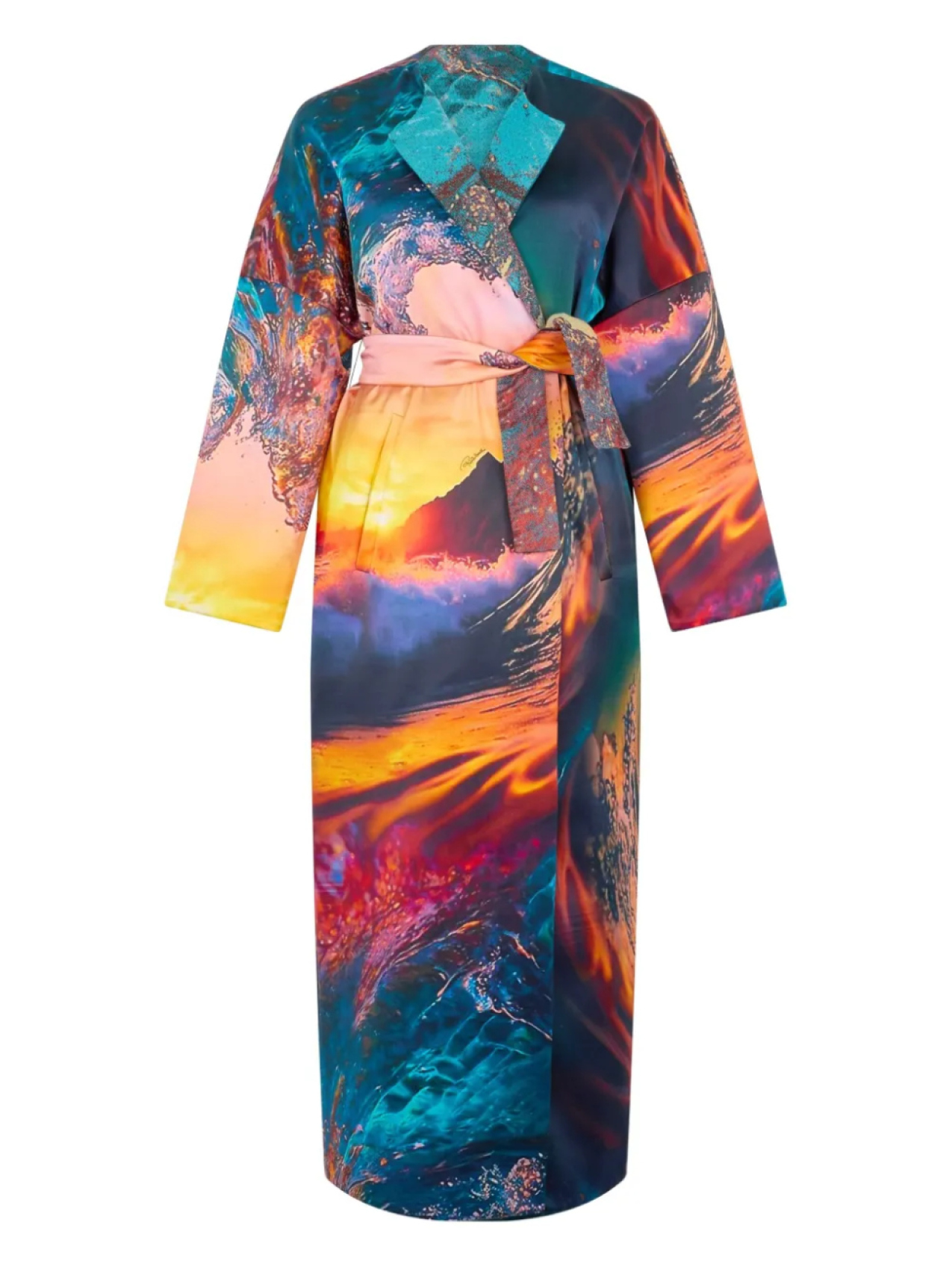 Пальто с абстрактным узором Roberto Cavalli, синий
Пальто с абстрактным узором Roberto Cavalli, синий