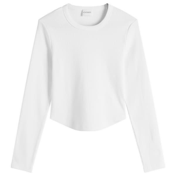 Топ с длинными рукавами и круглым вырезом Closed, белый
Топ с длинными рукавами и круглым вырезом Closed, белый