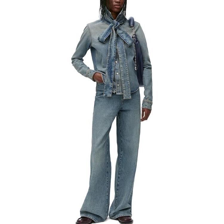 Рубашка джинсовая женская Loewe, синий
Рубашка джинсовая женская Loewe, синий