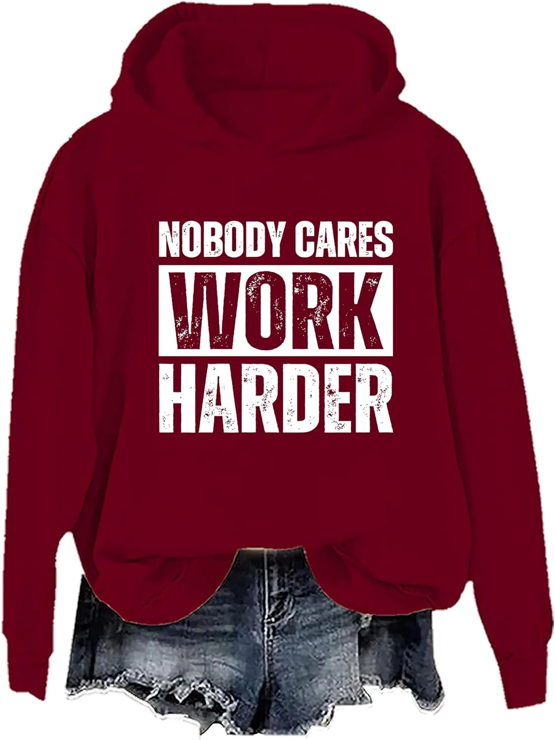 Толстовка с капюшоном Nobody Cares Work Harder
Толстовка с капюшоном Nobody Cares Work Harder