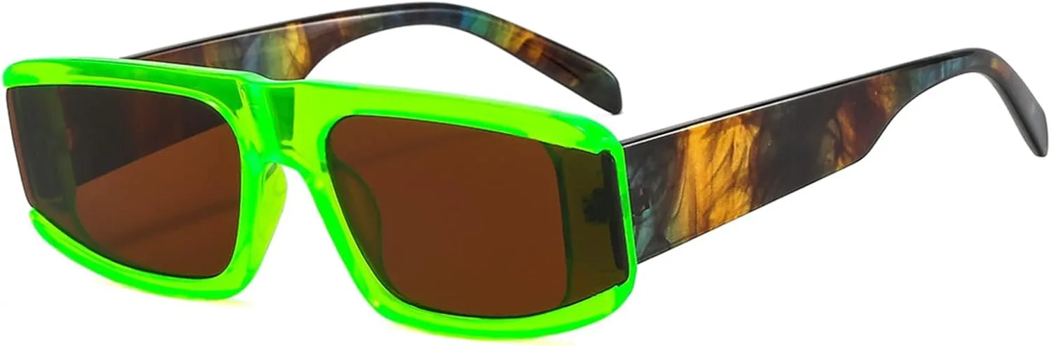 Квадратные солнцезащитные очки в стиле ретро для мужчин и женщин, идеально подходят для отдыха на природе, пляжа и вечеринок (цвет: C, размер: средний) MTZJH, A
Квадратные солнцезащитные очки в стиле ретро для мужчин и женщин, идеально подходят для отдыха на природе, пляжа и вечеринок (цвет: C, размер: средний) MTZJH, A