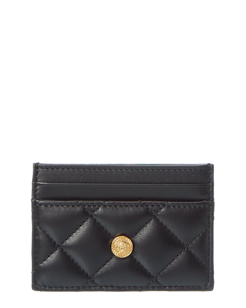 Визитница Versace Medusa из стеганой кожи Versace, черный
Визитница Versace Medusa из стеганой кожи Versace, черный