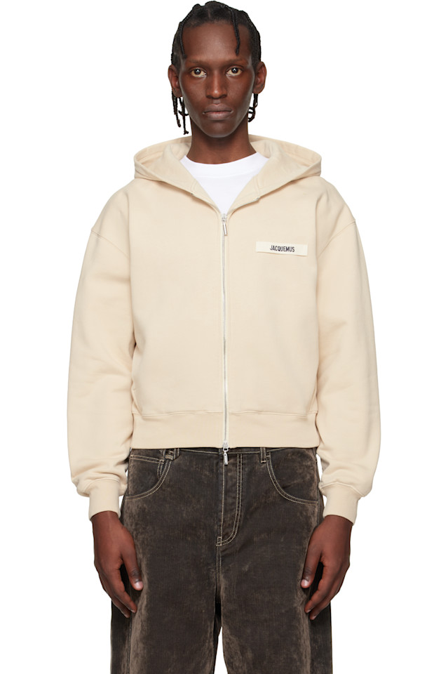 Худи La Casa 'the gros grain zipped' Jacquemus, бежевый
Худи La Casa 'the gros grain zipped' Jacquemus, бежевый