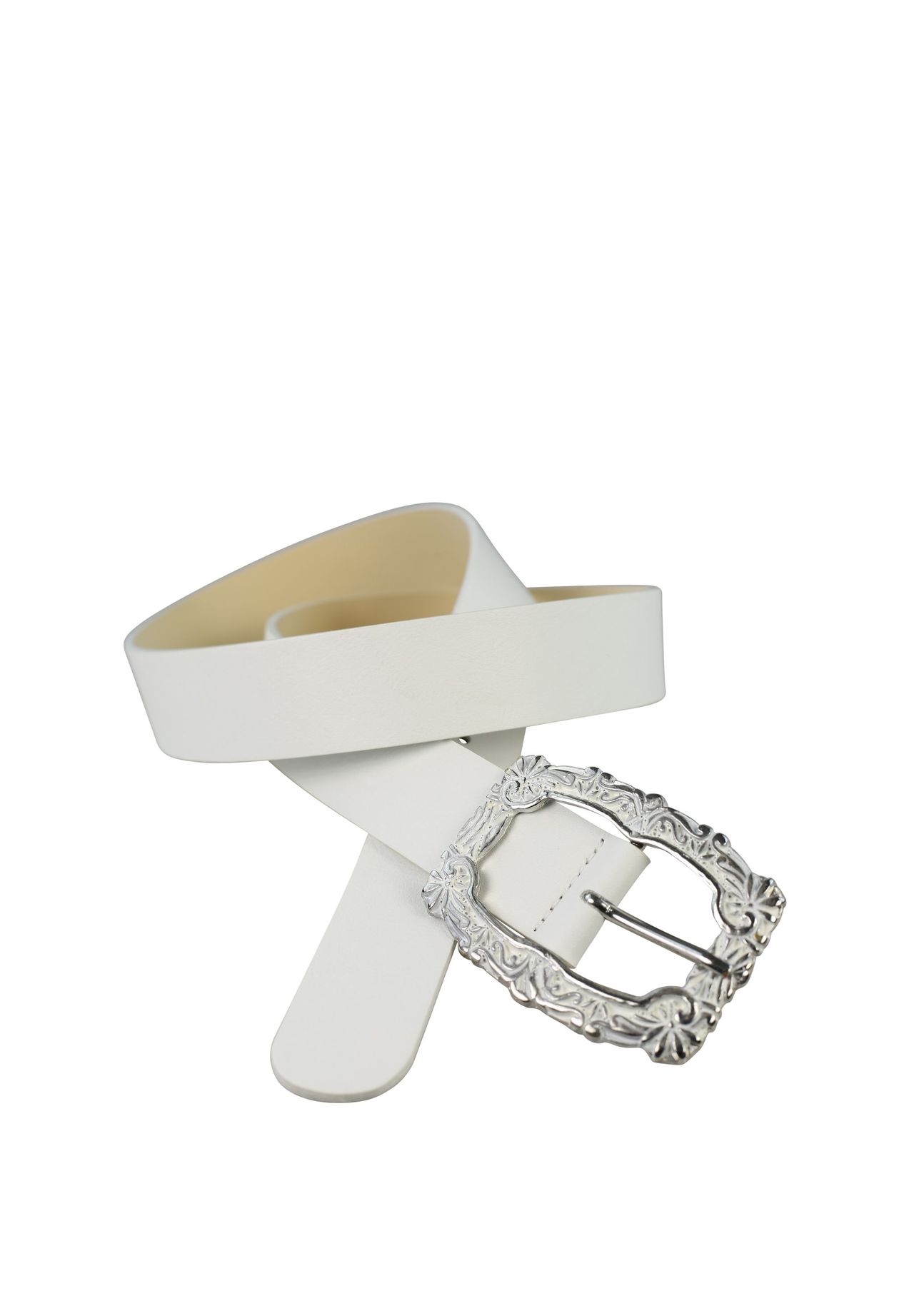 Ремень Шарлотта с широкой пряжкой Collezione alessandro, белый
Ремень Шарлотта с широкой пряжкой Collezione alessandro, белый