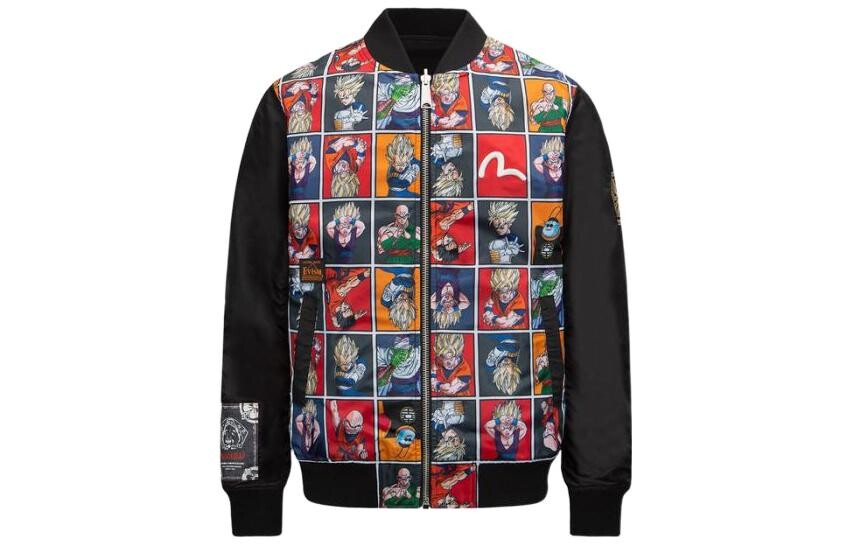 Dragon Ball X Dragon Ball Z Co-Branded Jacket Unisex Black Evisu, черный
Dragon Ball X Dragon Ball Z Co-Branded Jacket Unisex Black Evisu, черный