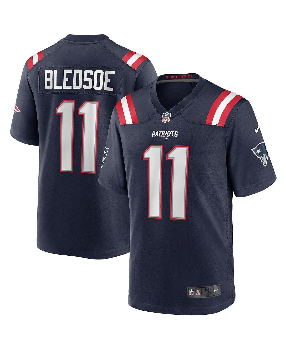 Мужская футболка drew bledsoe navy new england patriots game для пенсионеров Nike, синий
Мужская футболка drew bledsoe navy new england patriots game для пенсионеров Nike, синий