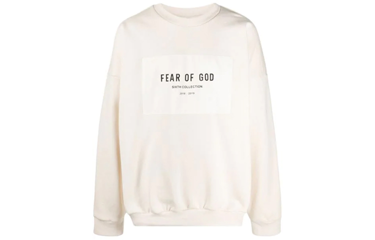 Свитшот с нашивкой-логотипом Fear Of God Белый
Свитшот с нашивкой-логотипом Fear Of God Белый