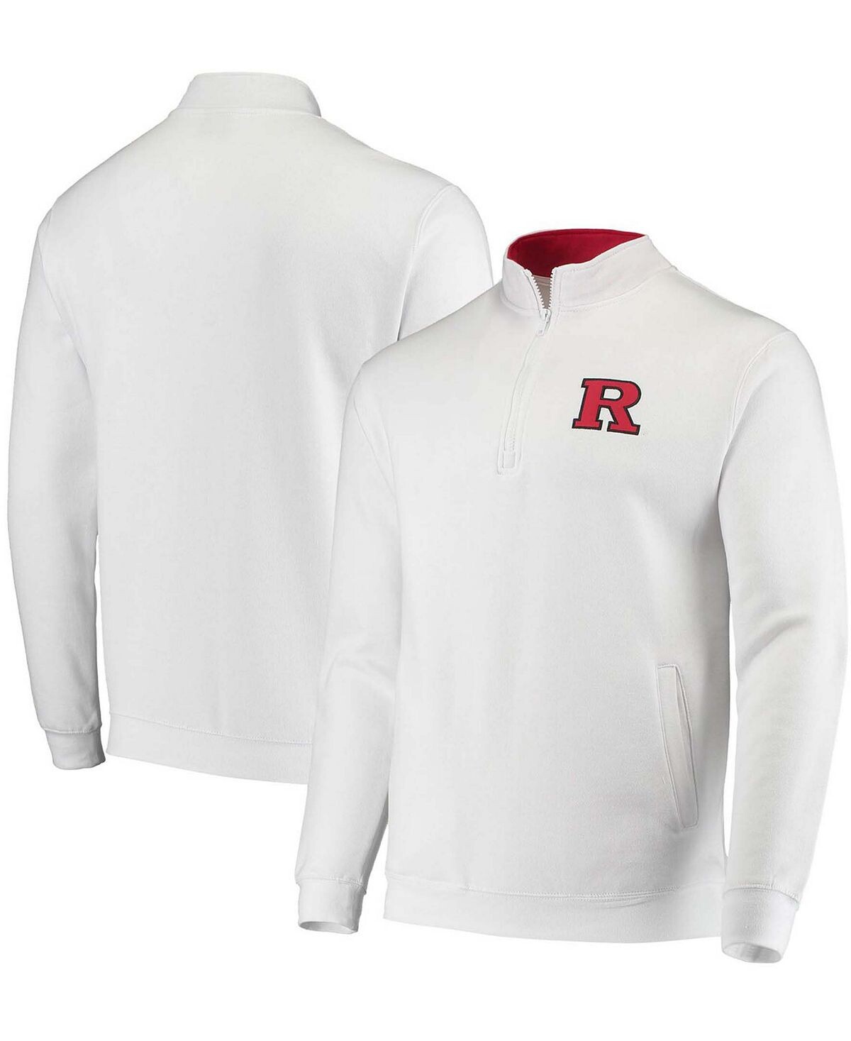 Мужская белая куртка rutgers scarlet knights tortugas logo с молнией на четверть Colosseum, белый
Мужская белая куртка rutgers scarlet knights tortugas logo с молнией на четверть Colosseum, белый