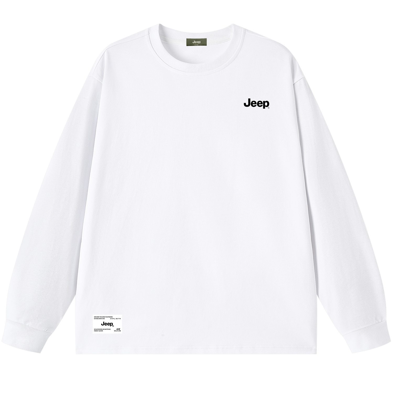 Футболка унисекс Jeep, белый
Футболка унисекс Jeep, белый