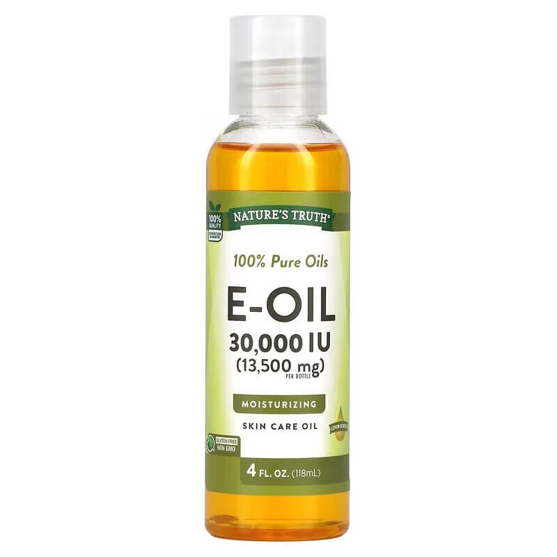 Масло для тела Nature's Truth E-Oil лимон 30 000 МЕ (13 500 мг), 118 мл
Масло для тела Nature's Truth E-Oil лимон 30 000 МЕ (13 500 мг), 118 мл
