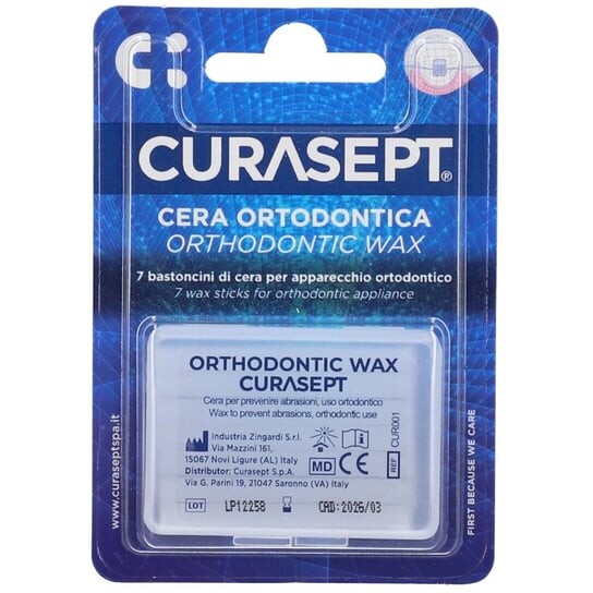 Ортодонтический воск. Curasept, Curaprox
Ортодонтический воск. Curasept, Curaprox