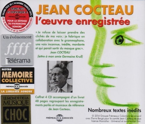 CD диск Cocteau, Jean: L'Oeuvre Enregistree
CD диск Cocteau, Jean: L'Oeuvre Enregistree