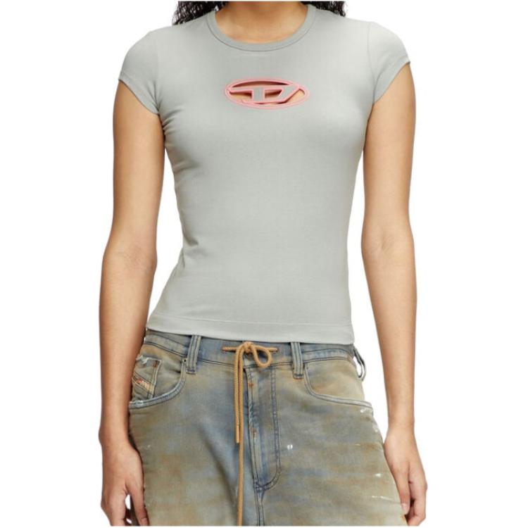 Футболка D Series овал женская gray DIESEL, серый
Футболка D Series овал женская gray DIESEL, серый