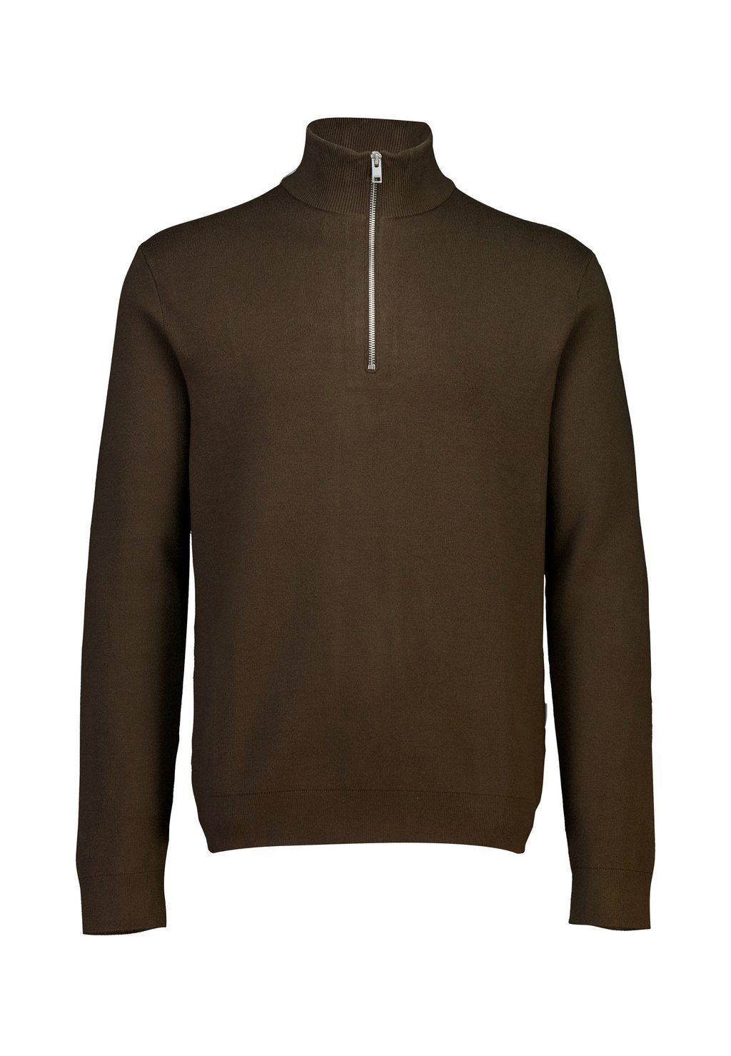 Джемпер HALF ZIP Lindbergh, коричневый 
Джемпер HALF ZIP Lindbergh, коричневый