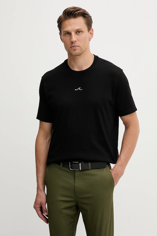 Хлопковая футболка Knitwear Paul&Shark, черный 
Хлопковая футболка Knitwear Paul&Shark, черный