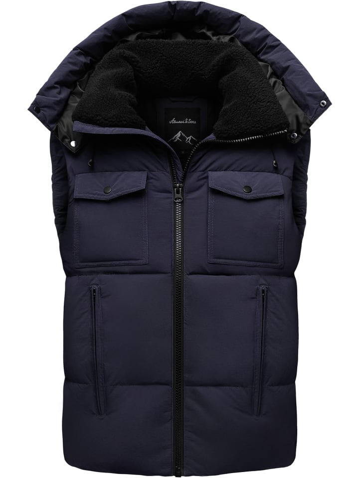 Amaci&Sons Зимний жилет NAMPA темно-синего цвета
Amaci&Sons Зимний жилет NAMPA темно-синего цвета