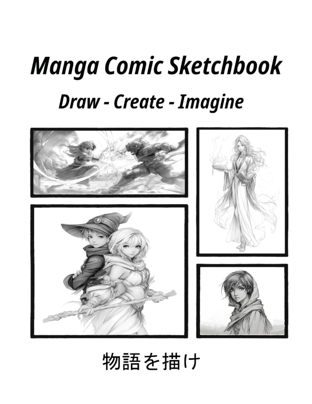 Manga Comic Sketchbook (Independently published)
Manga Comic Sketchbook (Independently published)