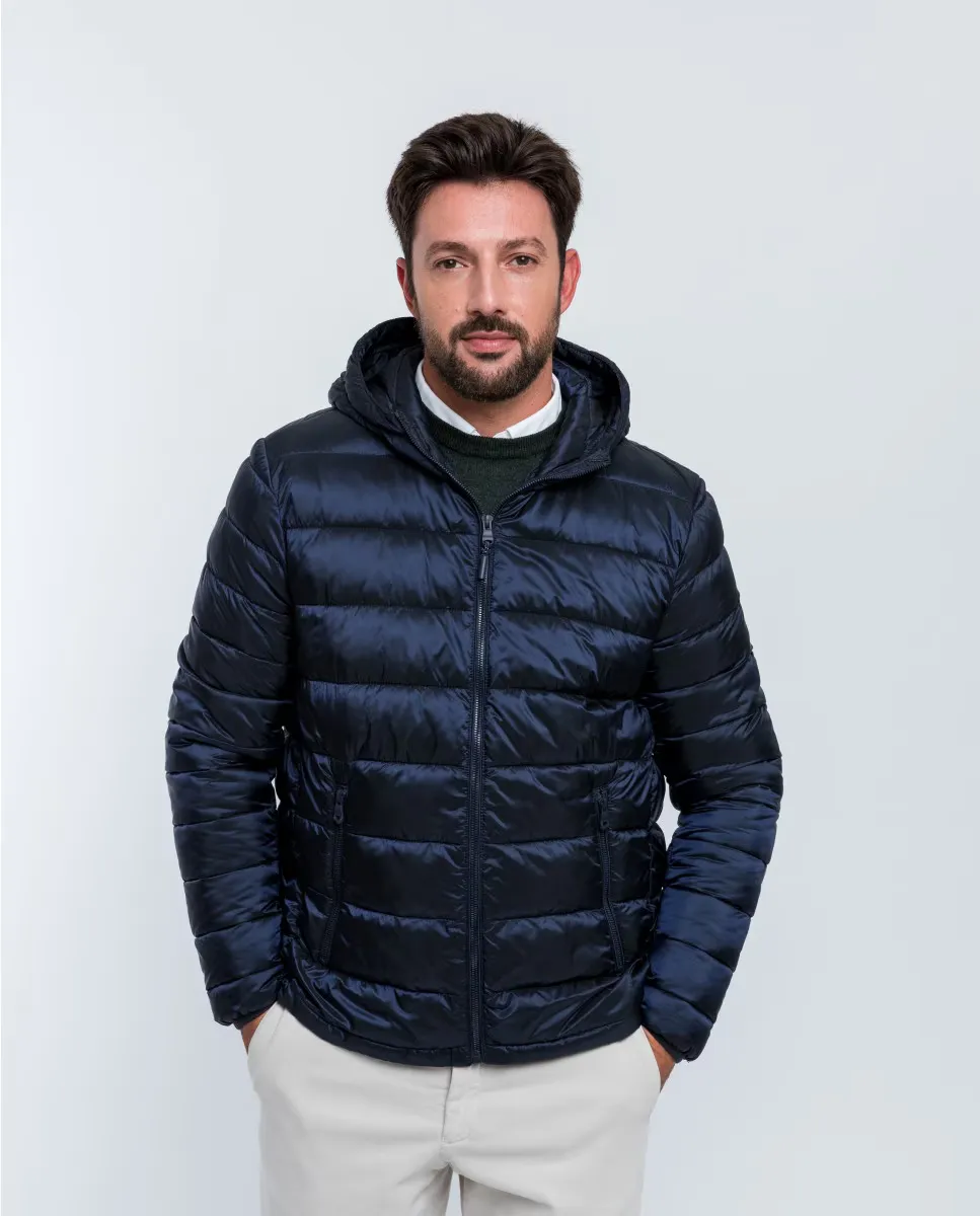 Мужской пуховик из 100% нейлона темно-синего цвета Wickett Jones, темно-синий
Мужской пуховик из 100% нейлона темно-синего цвета Wickett Jones, темно-синий