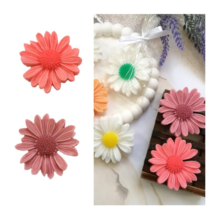 Двухцветное мыло в форме большой ромашки подарок-сувенир цветок благодарность ко Дню матери Inna marka
Двухцветное мыло в форме большой ромашки подарок-сувенир цветок благодарность ко Дню матери Inna marka