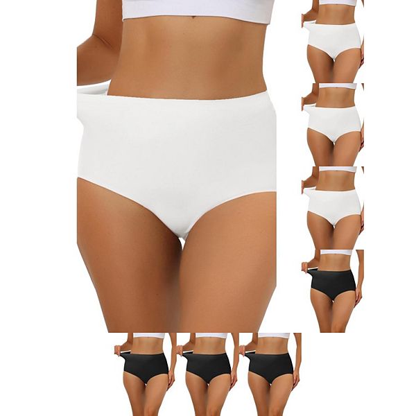8 пар женских эластичных трусиков-хипстеров без швов с высокой талией Inspire Chic, White Black
8 пар женских эластичных трусиков-хипстеров без швов с высокой талией Inspire Chic, White Black