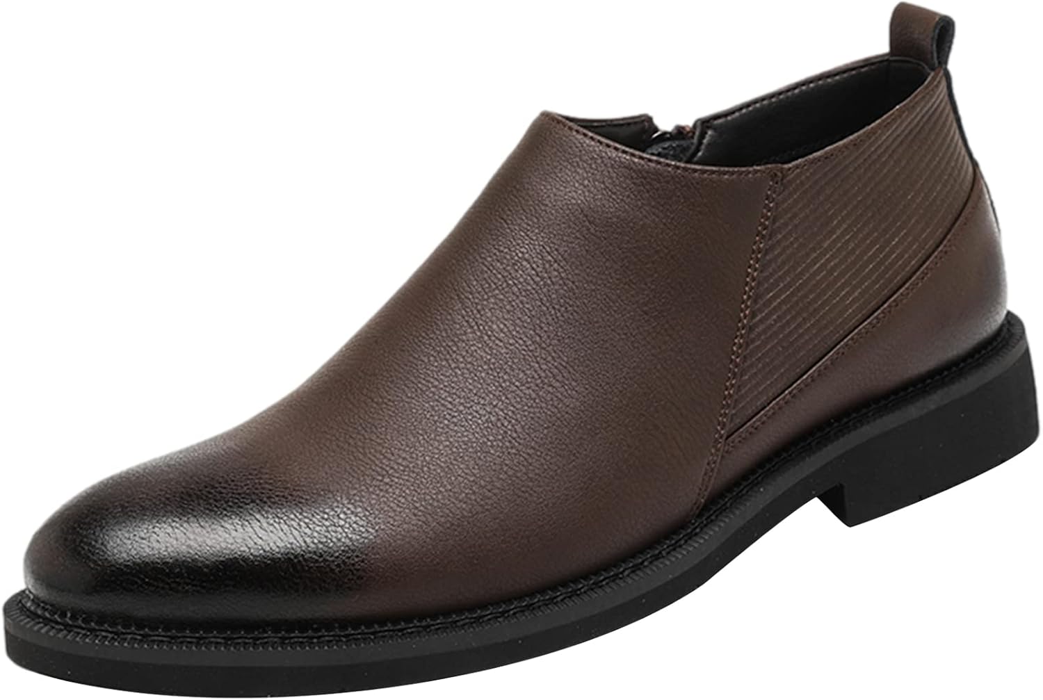 Мужская кожаная обувь Smart Винтажные ботинки с боковой молнией Нижние ботинки Jamron, Coffee
Мужская кожаная обувь Smart Винтажные ботинки с боковой молнией Нижние ботинки Jamron, Coffee