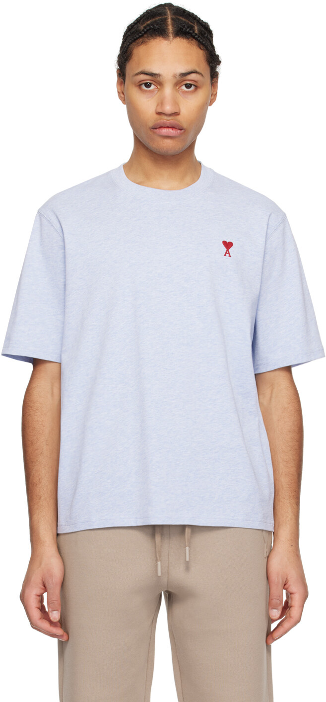 Синяя футболка Ami de Cœur Ami Paris, цвет Cashmere blue
Синяя футболка Ami de Cœur Ami Paris, цвет Cashmere blue