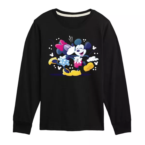 Футболка с длинным рукавом и принтом «Микки и Минни Маус» для мальчиков 8-20 лет Disney, черный
Футболка с длинным рукавом и принтом «Микки и Минни Маус» для мальчиков 8-20 лет Disney, черный
