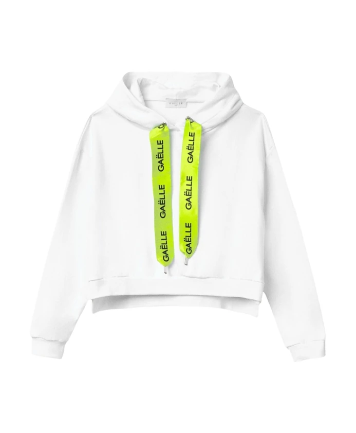 Белая толстовка с капюшоном, произведено в Италии. Gaã«Lle Paris, белый
Белая толстовка с капюшоном, произведено в Италии. Gaã«Lle Paris, белый