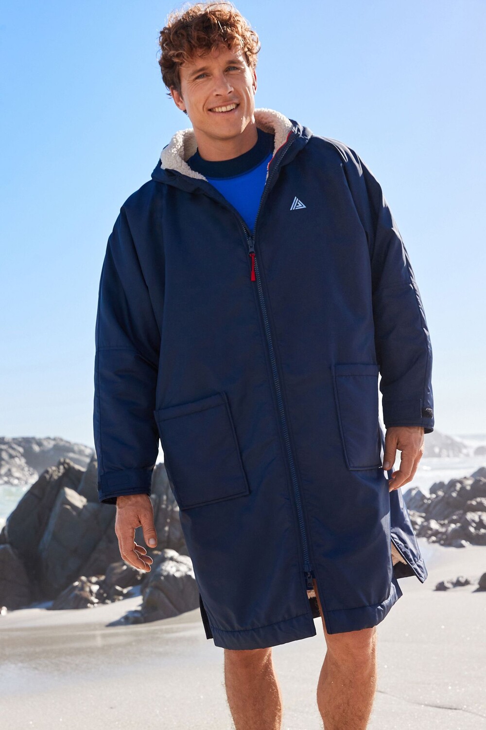 Пончо для переодевания Next, синий
Пончо для переодевания Next, синий