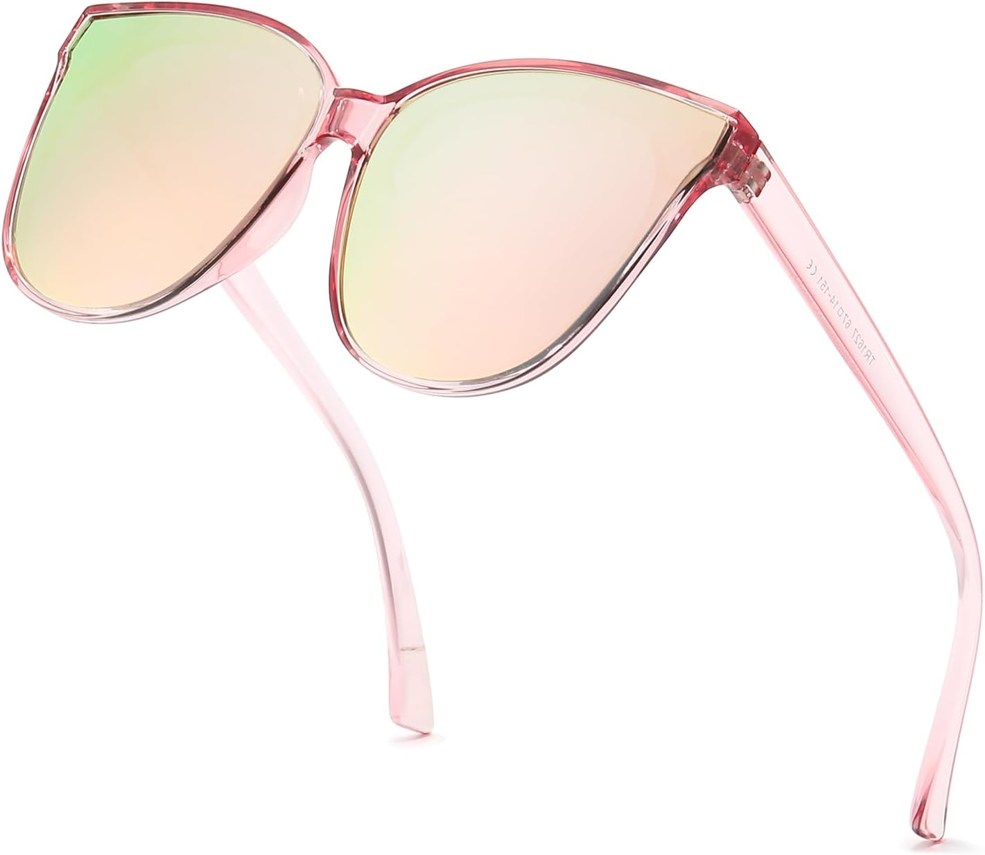 Солнцезащитные очки HASFOX «Кошачий глаз» для женщин | Поляризованные очки с защитой от УФ-излучения для вождения | Легкий, увеличенный размер | Жесткий футляр, A02 Clear Pink Frame / Rose Gold Mirrored Lens
Солнцезащитные очки HASFOX «Кошачий глаз» для женщин | Поляризованные очки с защитой от УФ-излучения для вождения | Легкий, увеличенный размер | Жесткий футляр, A02 Clear Pink Frame / Rose Gold Mirrored Lens