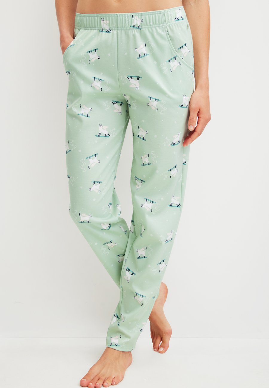 Пижамные брюки Calida Pyjama bottoms, Light Aqua/Light Green
Пижамные брюки Calida Pyjama bottoms, Light Aqua/Light Green