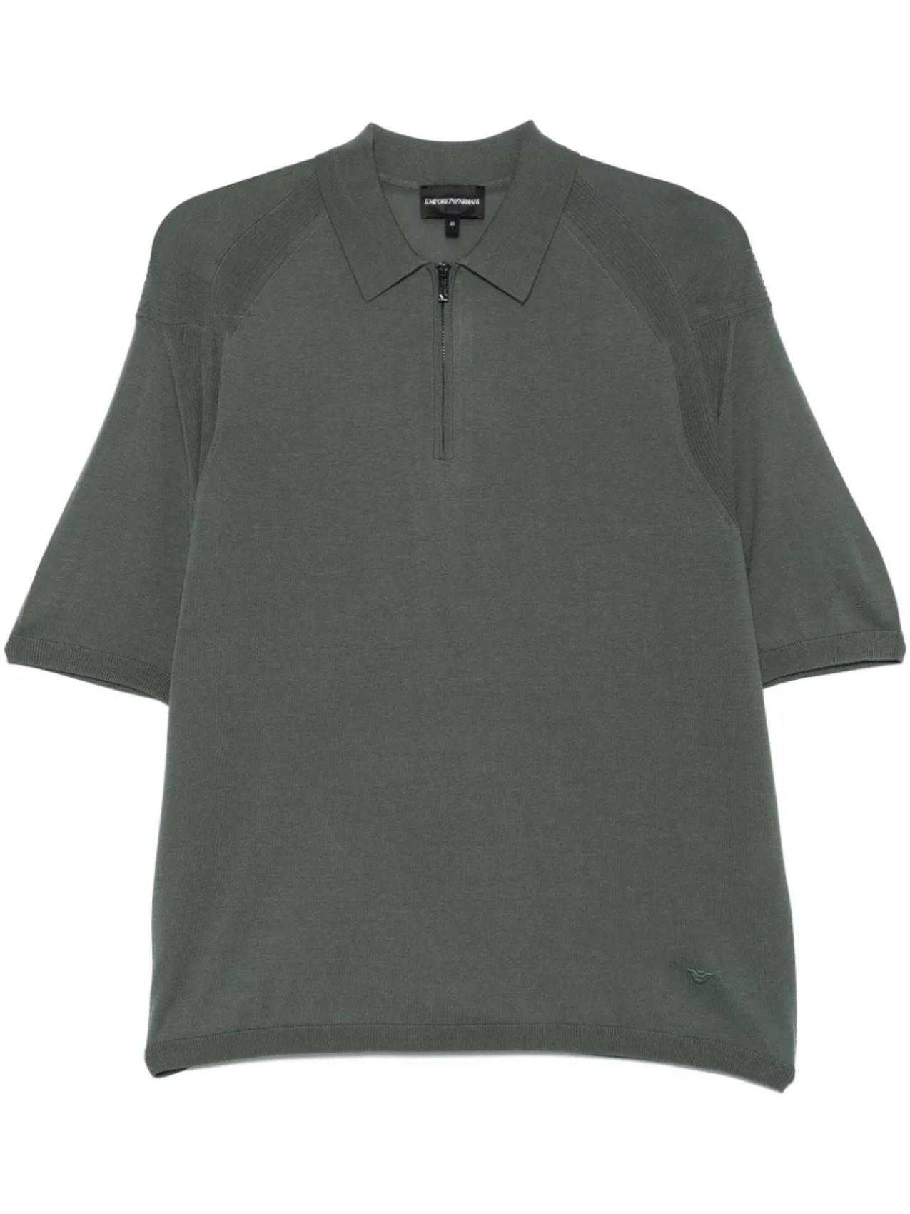 Рубашка поло тонкой вязки Emporio Armani, зеленый
Рубашка поло тонкой вязки Emporio Armani, зеленый
