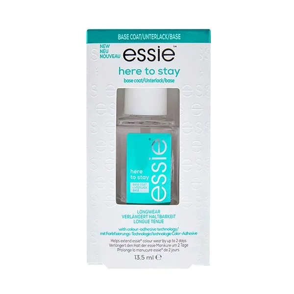 Лечение ногтей Base Here To Stay Essie, 1 UD
Лечение ногтей Base Here To Stay Essie, 1 UD