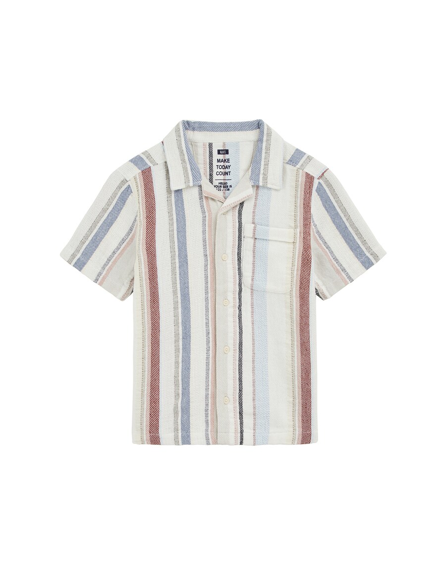 Рубашка на пуговицах классического кроя WE Fashion, белый
Рубашка на пуговицах классического кроя WE Fashion, белый