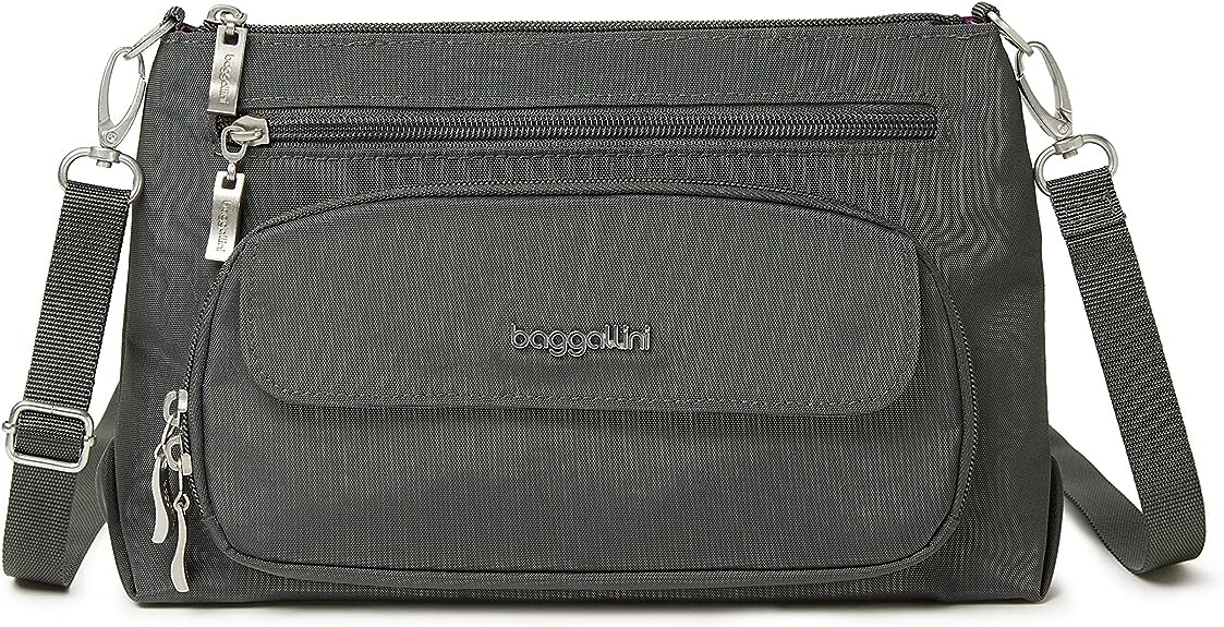 Сумка кросс-боди Baggallini Women's Original Everyday, темно-серый
Сумка кросс-боди Baggallini Women's Original Everyday, темно-серый