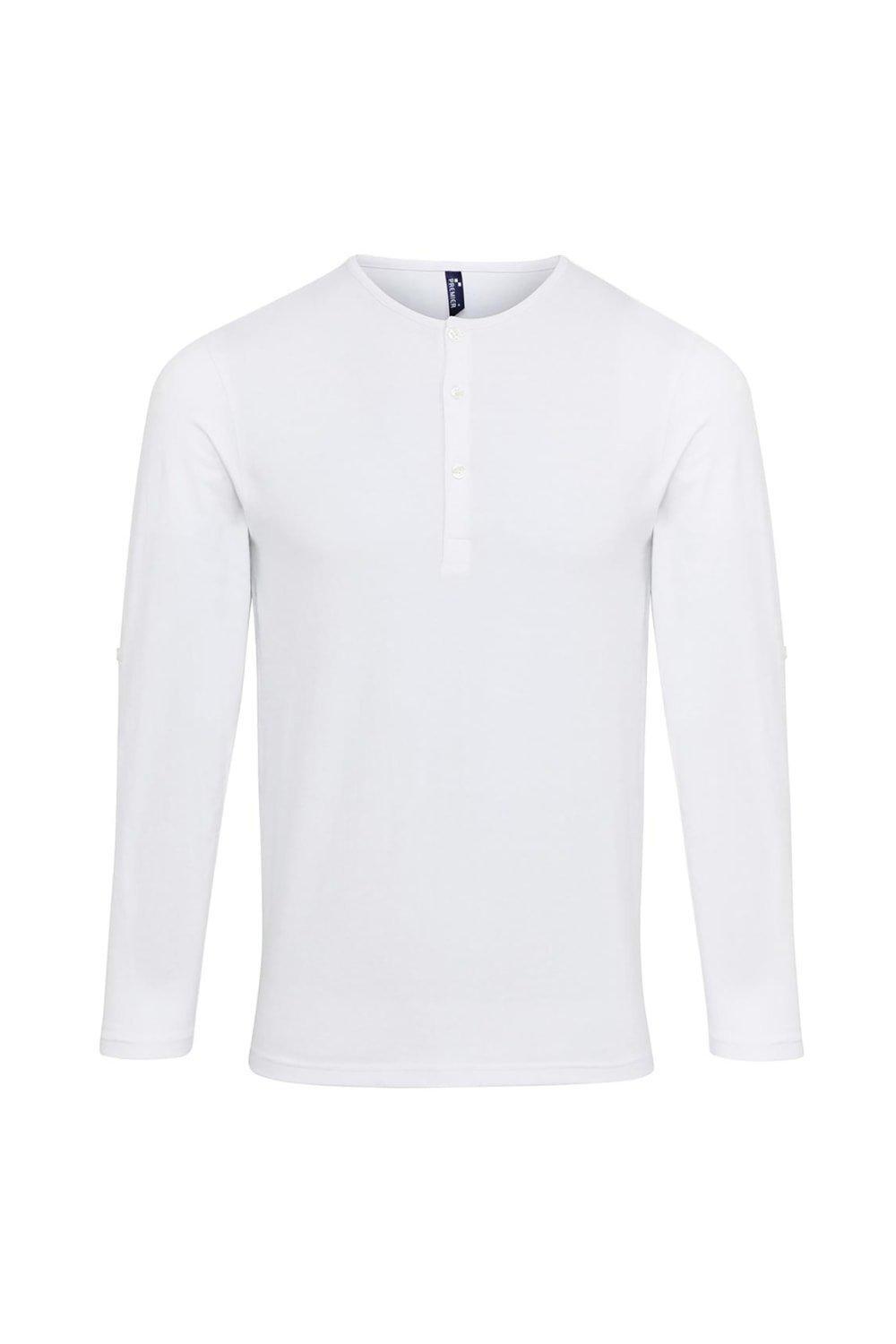 Длинная футболка John с рулонными рукавами Premier, белый
Длинная футболка John с рулонными рукавами Premier, белый