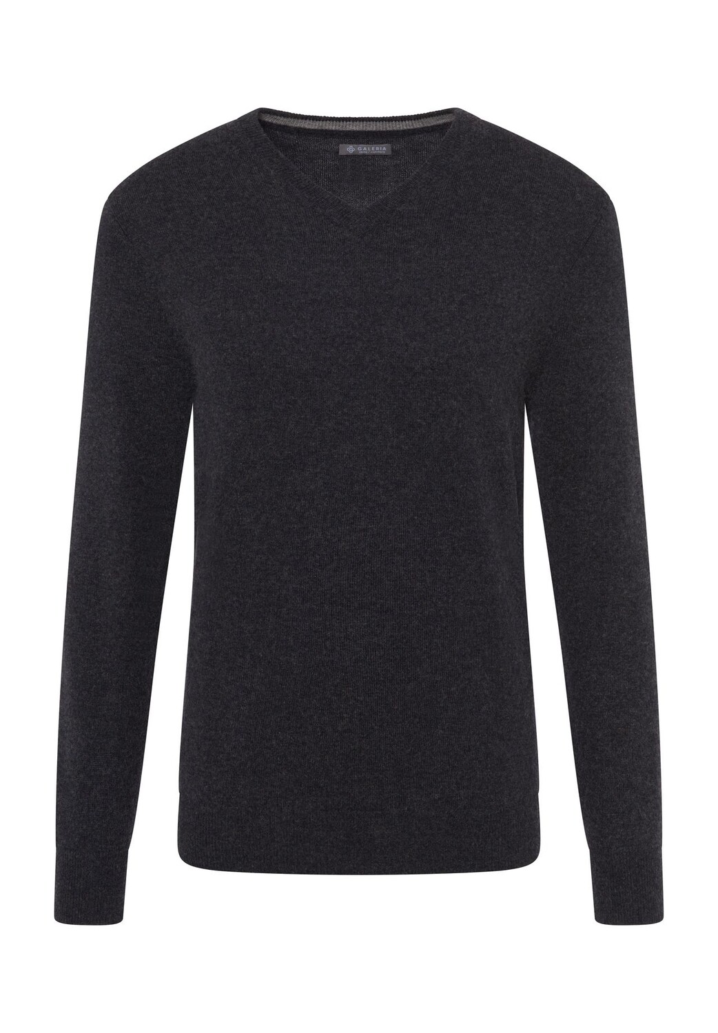 Свитер из шелка и кашемира, V-образный вырез, ребристые манжеты, мужской Galeria, цвет Anthrazit Melange
Свитер из шелка и кашемира, V-образный вырез, ребристые манжеты, мужской Galeria, цвет Anthrazit Melange