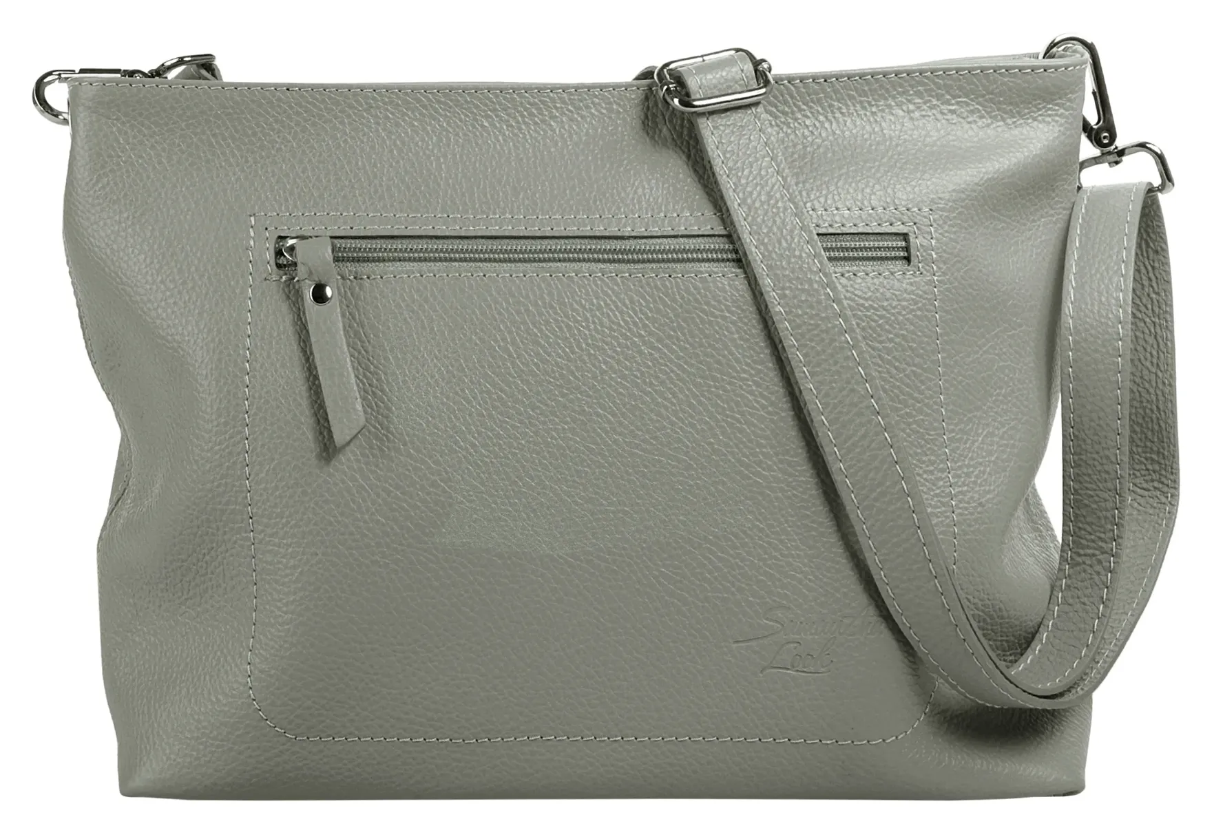 Сумка через плечо Samantha Look, натуральная кожа, производство Италия, серый
Сумка через плечо Samantha Look, натуральная кожа, производство Италия, серый