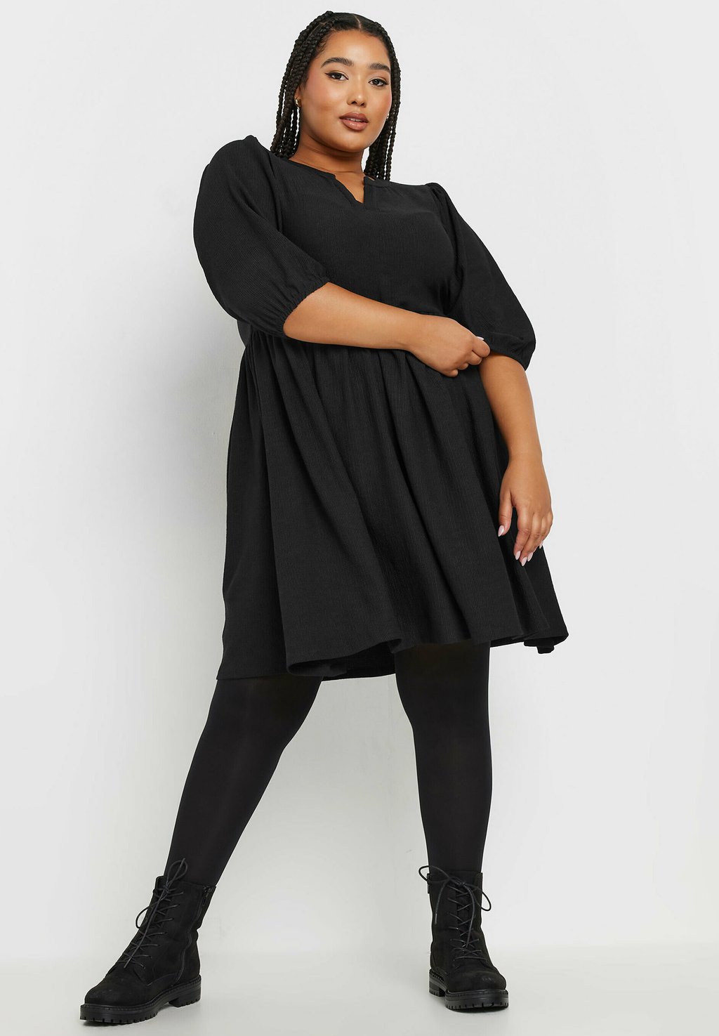 Повседневное платье TEXTURED Yours Clothing, антрацит
Повседневное платье TEXTURED Yours Clothing, антрацит