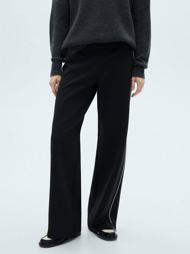 Брюки в боковую полоску romeo Mango, черный/белый
Брюки в боковую полоску romeo Mango, черный/белый