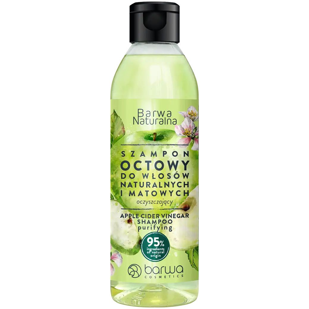 Barwa Naturalna уксусный шампунь для натуральных и тусклых волос, 300 мл
Barwa Naturalna уксусный шампунь для натуральных и тусклых волос, 300 мл