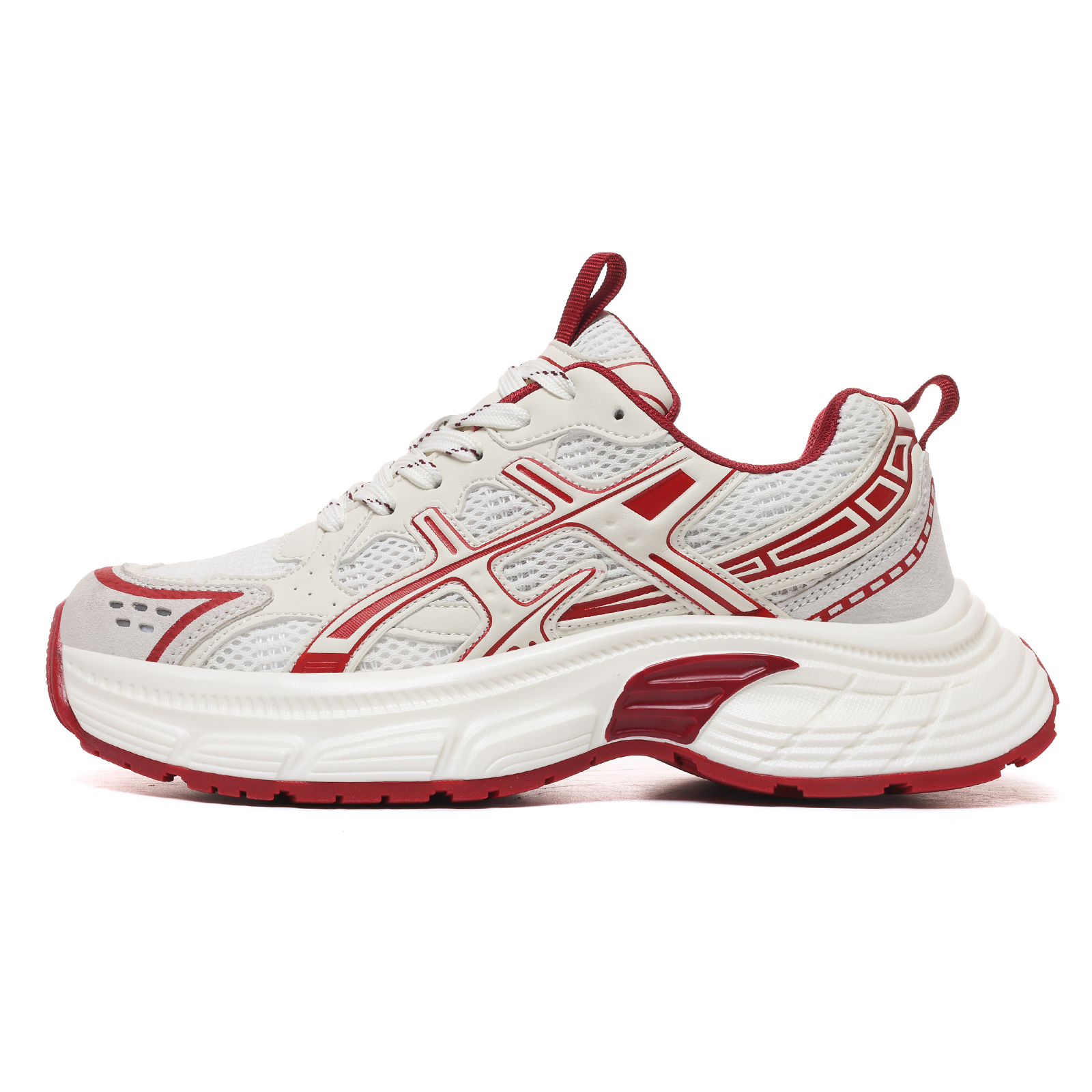 Противоскользящие, дышащие, легкие низкие кроссовки на массивной подошве для мужчин CEDAR HAN, Beige Red
Противоскользящие, дышащие, легкие низкие кроссовки на массивной подошве для мужчин CEDAR HAN, Beige Red