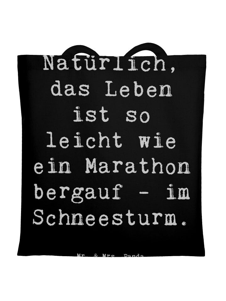 Сумка для переноски Mr & Mrs Panda Leichtigkeit im Leben, черный
Сумка для переноски Mr & Mrs Panda Leichtigkeit im Leben, черный