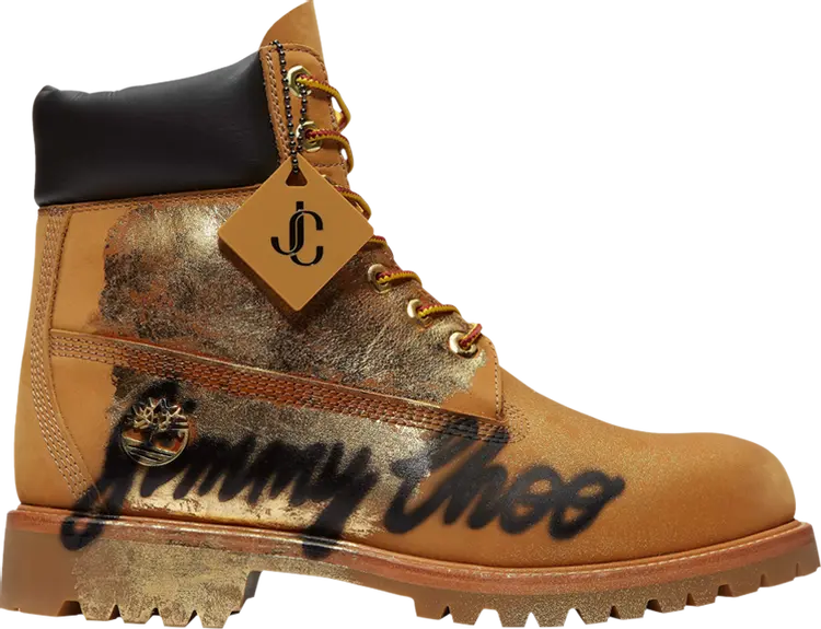 Ботинки мужские Timberland x Jimmy Choo с принтом, коричневый/золотой
Ботинки мужские Timberland x Jimmy Choo с принтом, коричневый/золотой